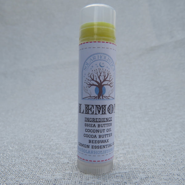 Lemon Turmeric Lipbalm Solar Holistics 